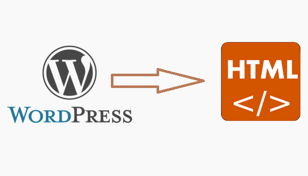 WordPress to Static HTML Conversion
